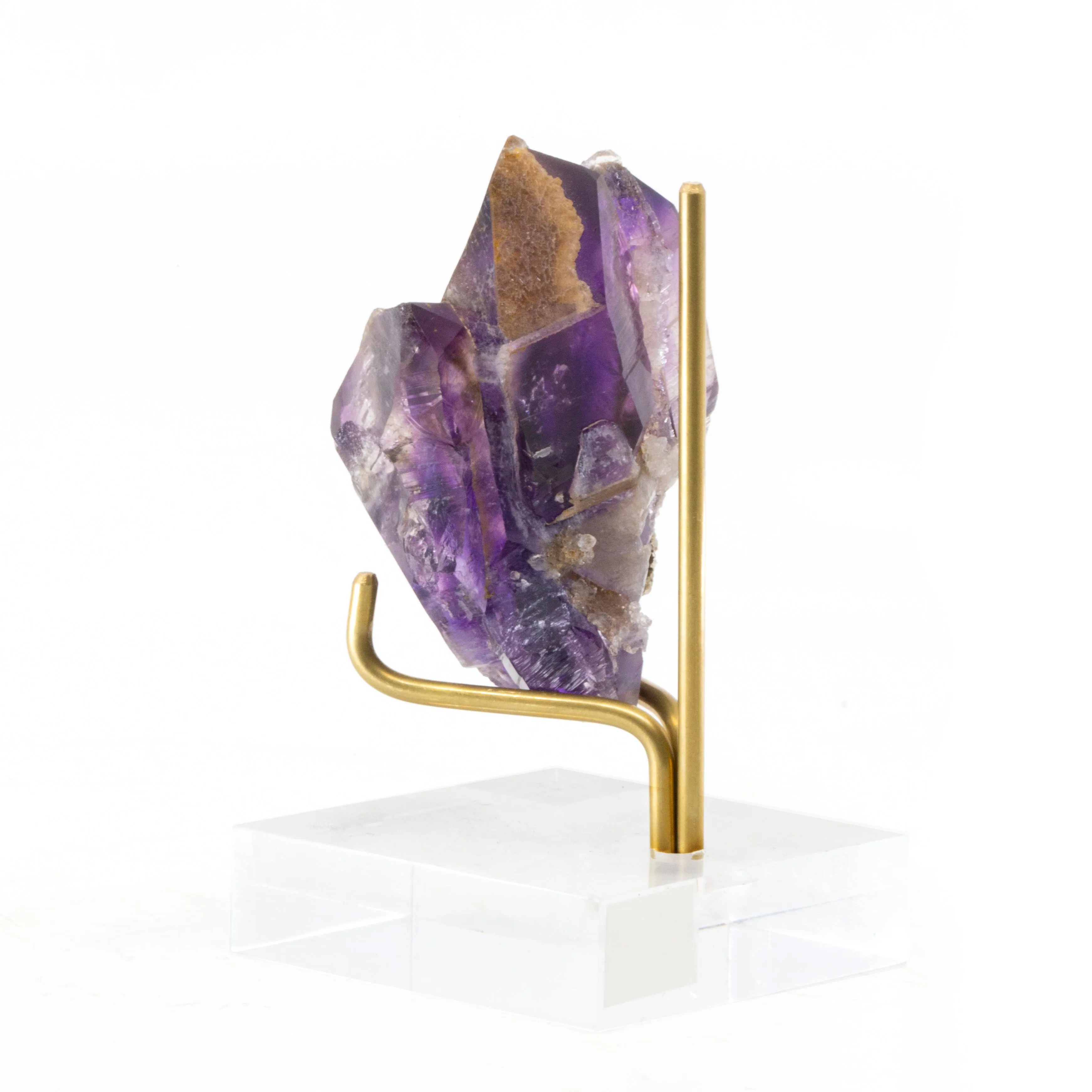 Amethyst Natural Crystal Cluster - Brandberg , Namibia