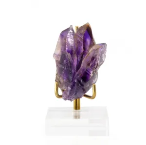 Amethyst Natural Crystal Cluster - Brandberg , Namibia
