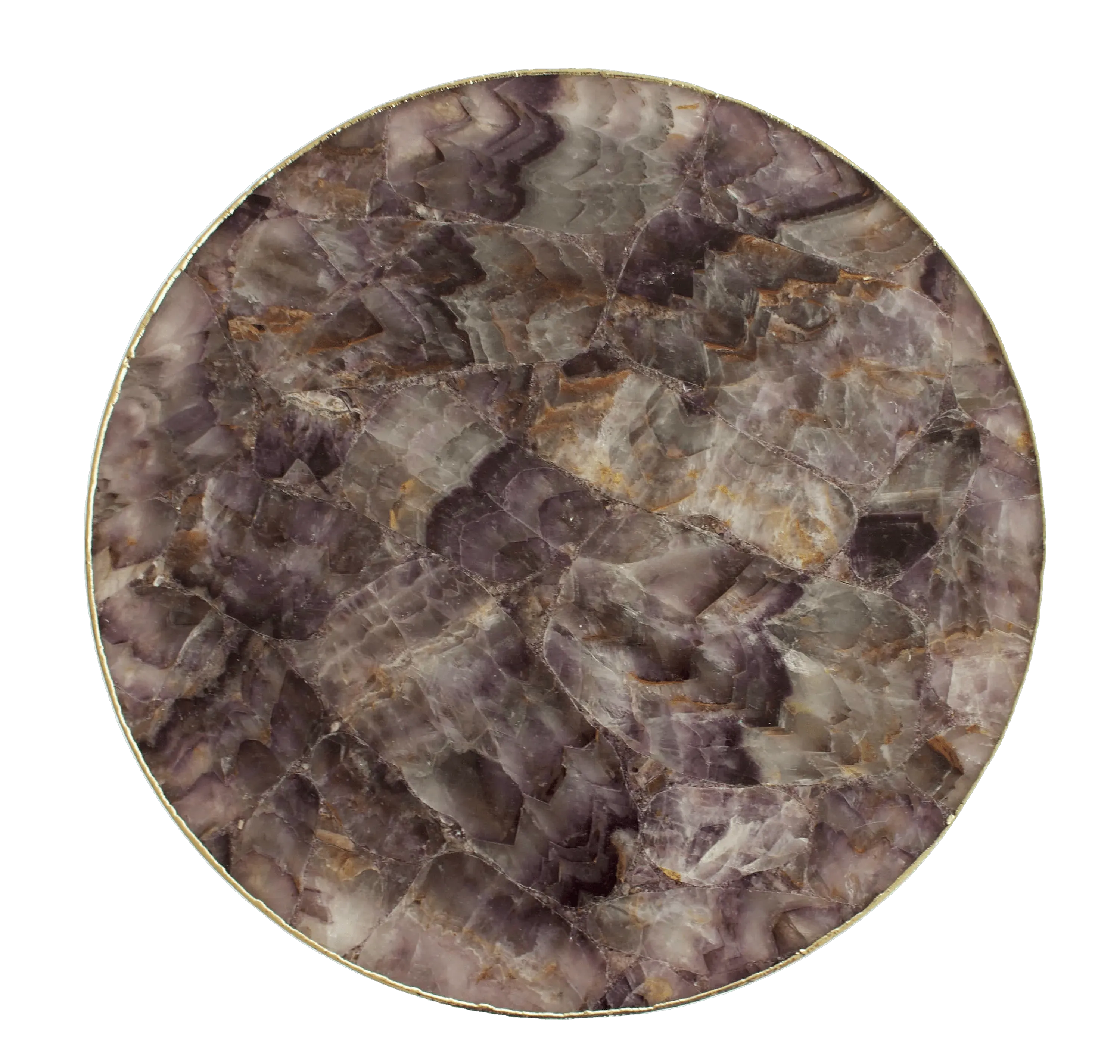 Amethyst Round Coffee Side Table