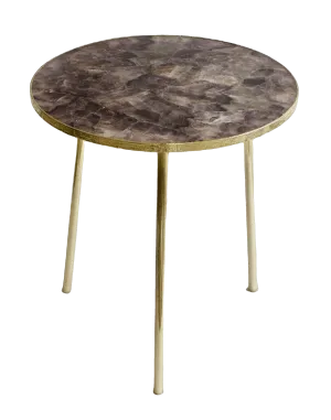 Amethyst Round Coffee Side Table