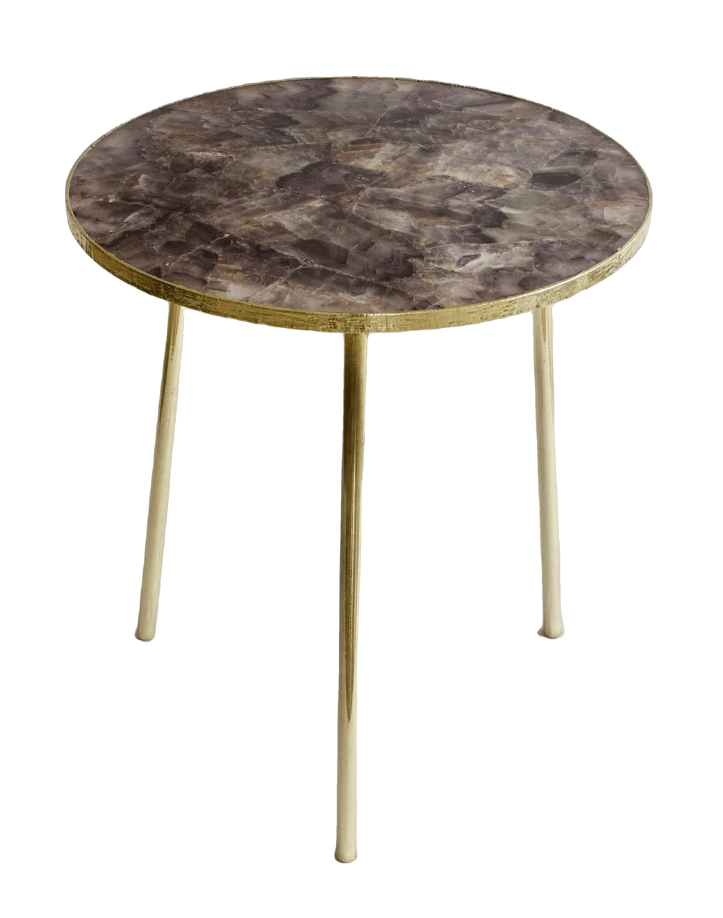 Amethyst Round Coffee Side Table