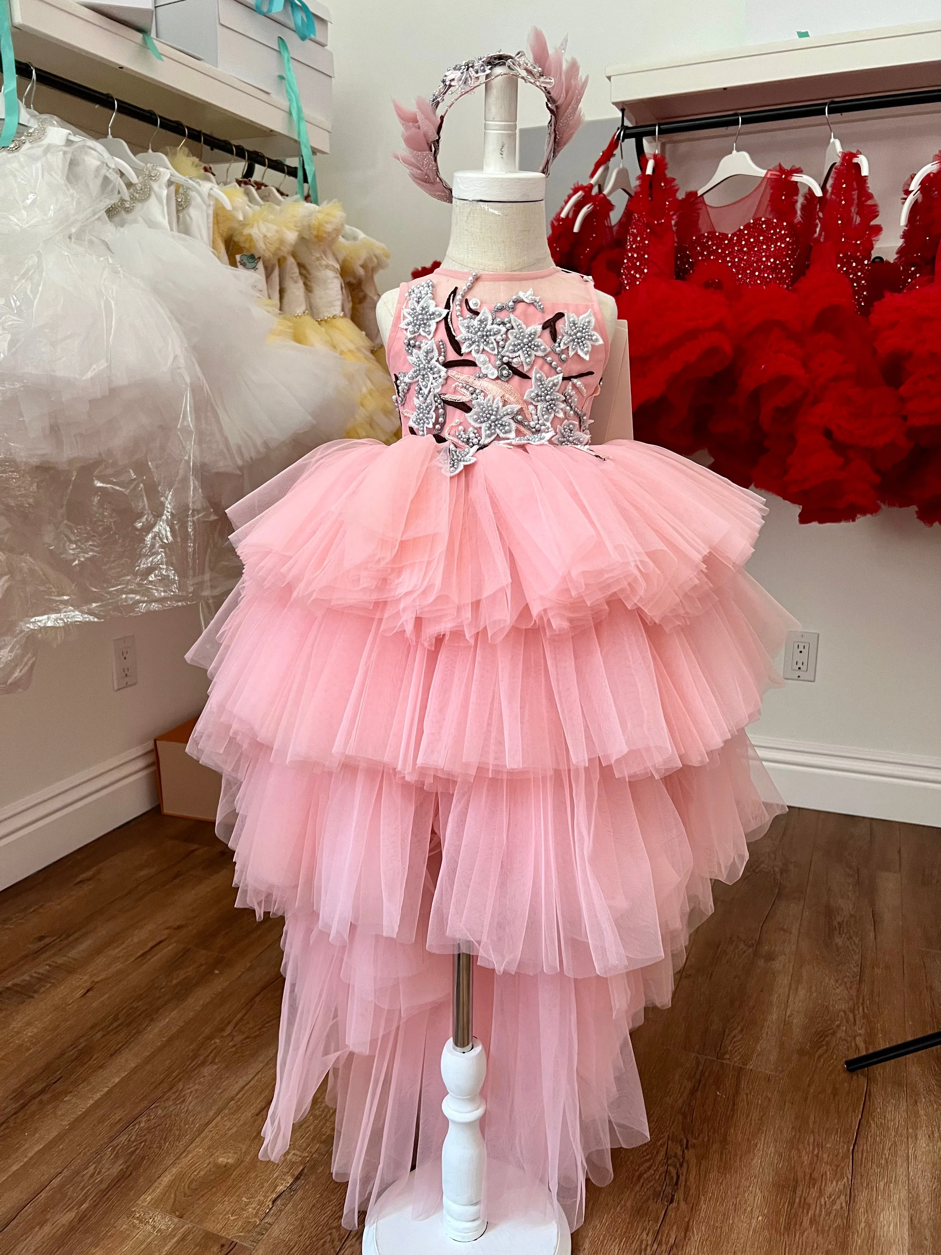 ANABELLA DRESS IN PINK