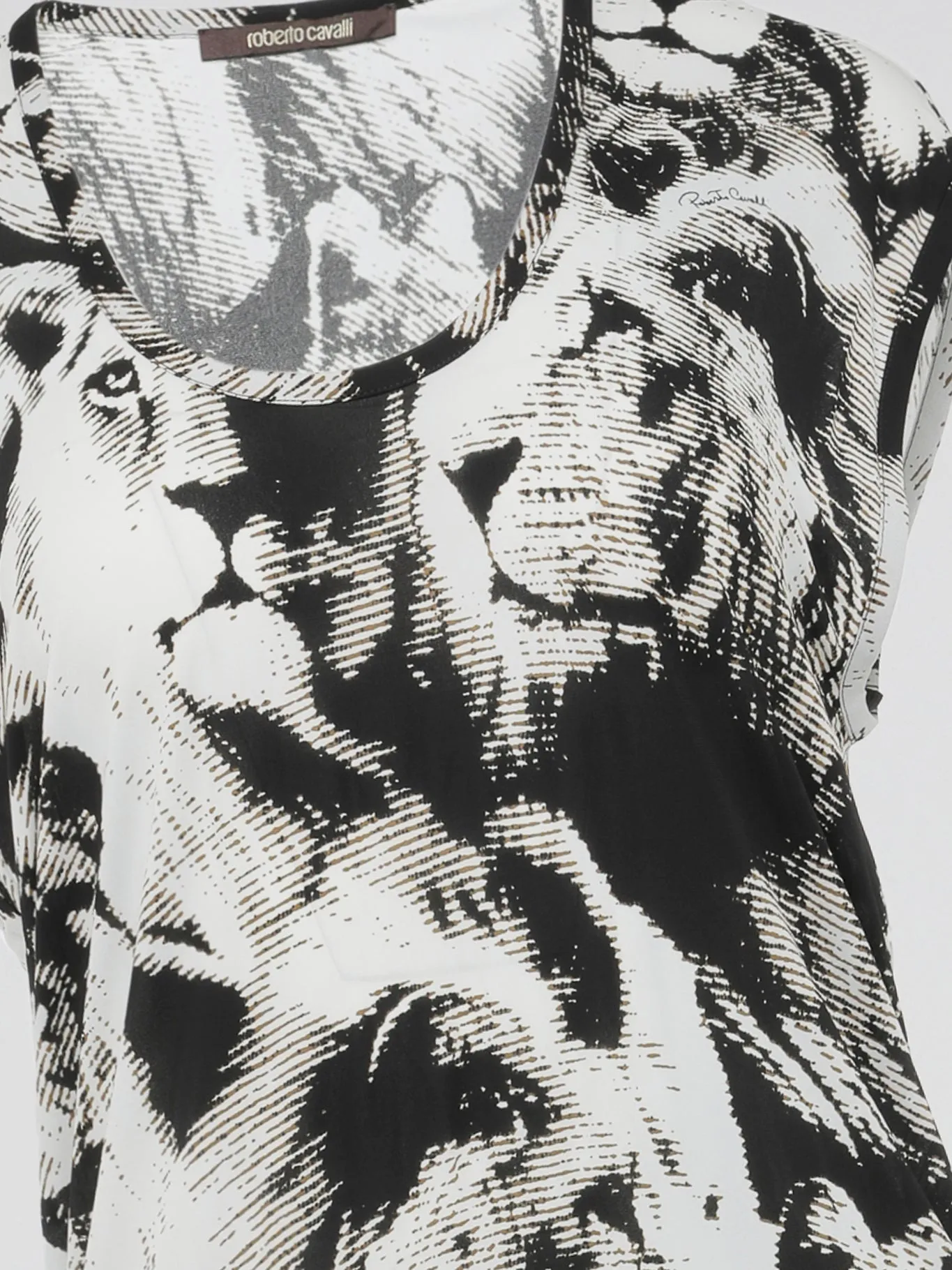 Animal Print Flared Dress