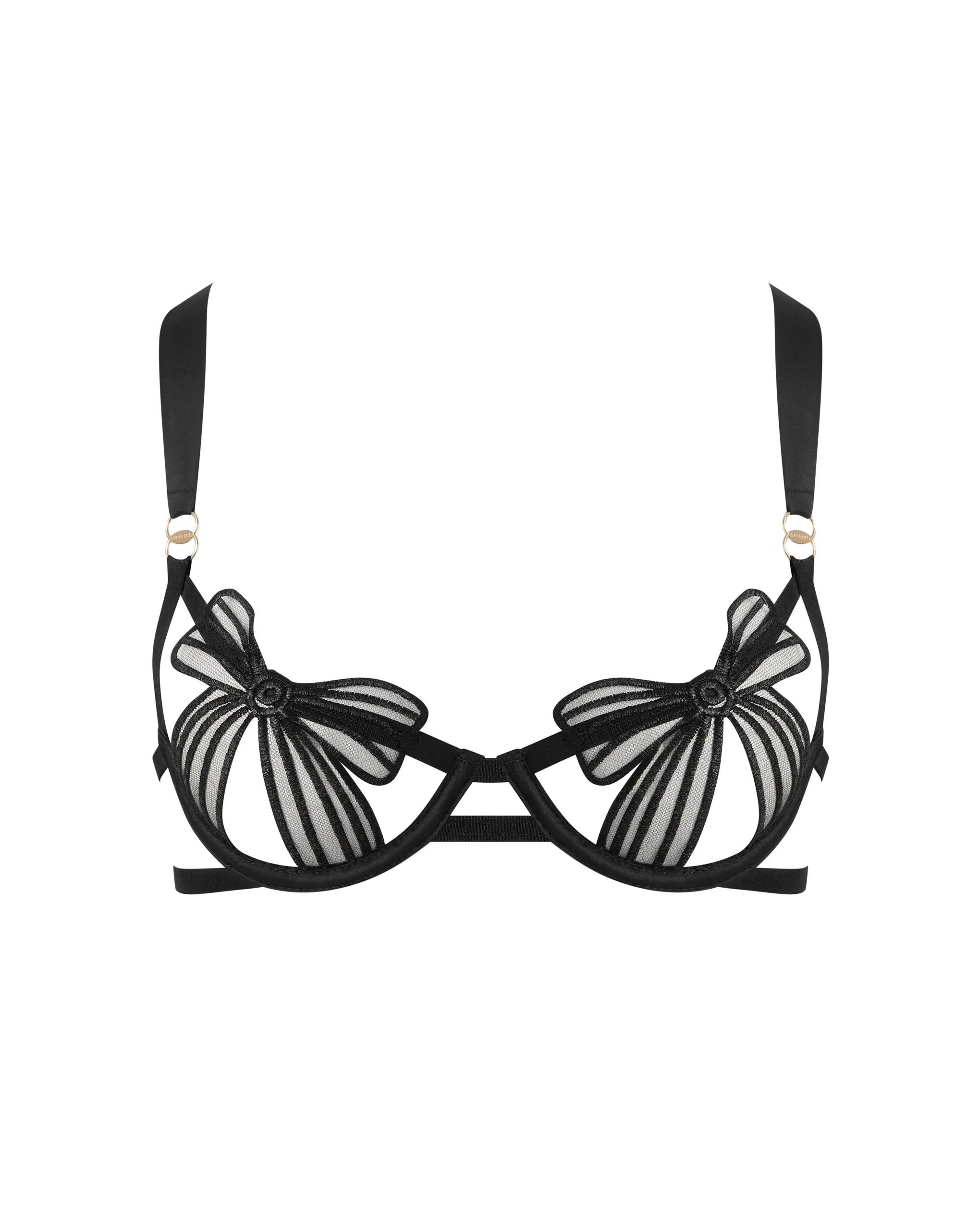 Annabel Wired Bra Black