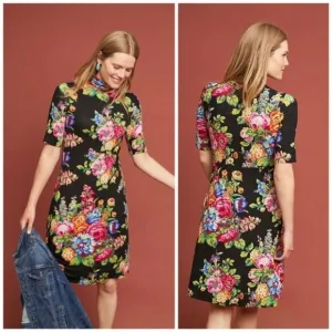 Anthropologie ett:twa Coreyell Turtleneck Dress Size M