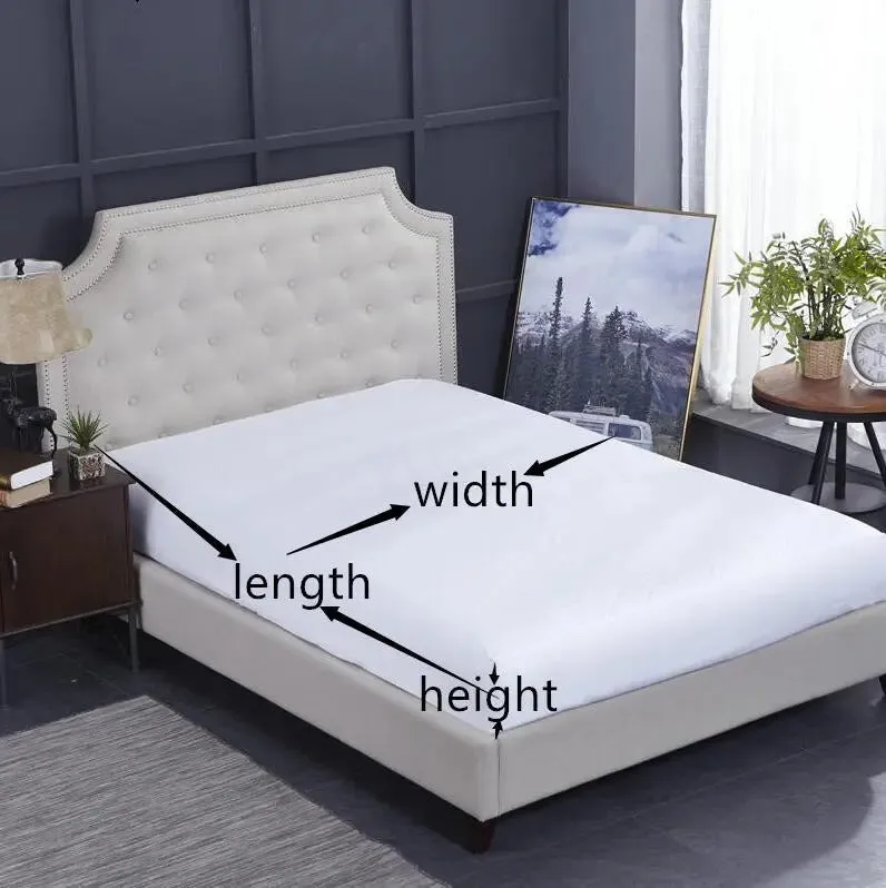 Anyhouz Bed Sheet Deep Grey Yellow Ultra Soft Luxury Egyptian Cotton Bedding Cover Queen Size 6 Pcs Bed Set