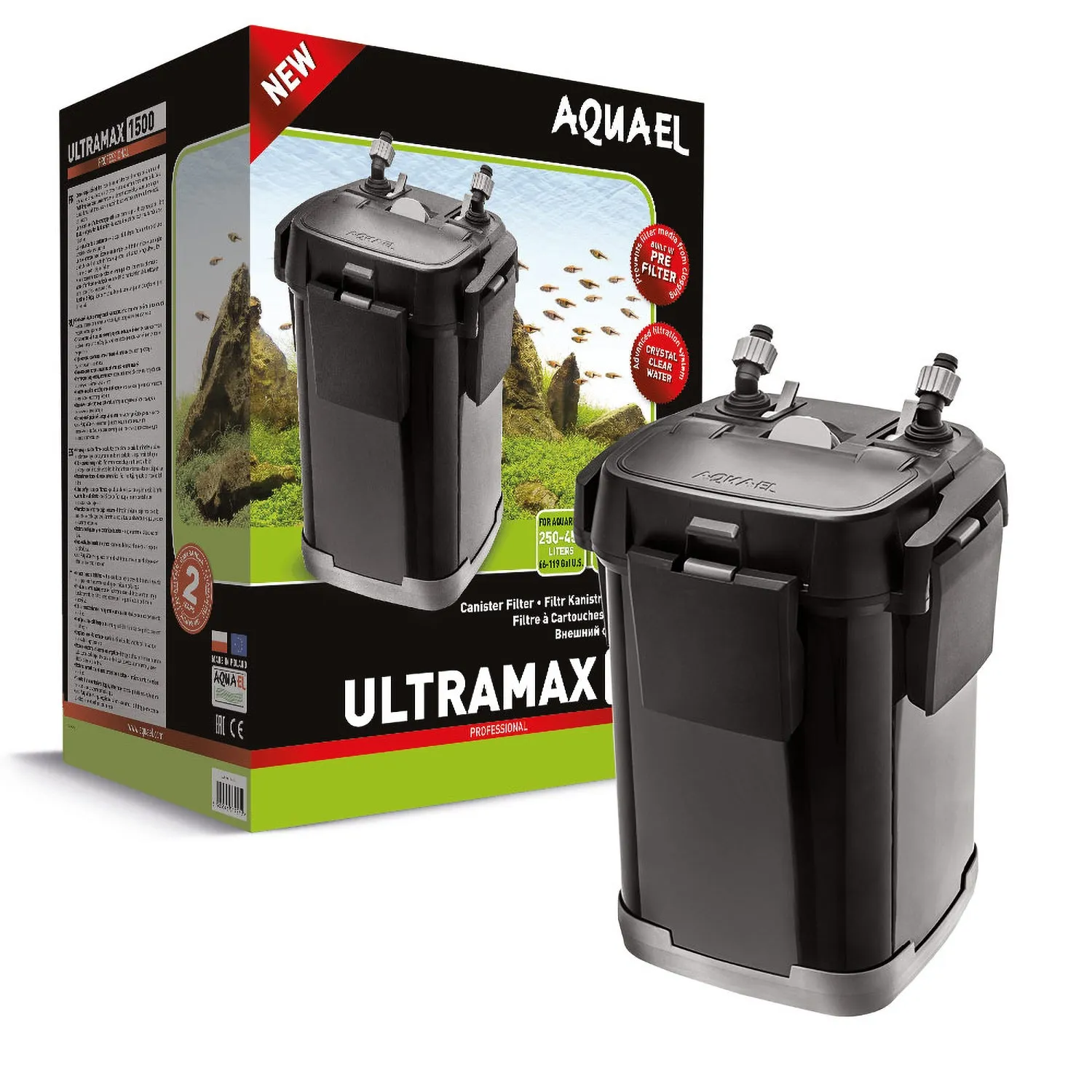 AQUAEL ULTRAMAX CANISTER FILTER