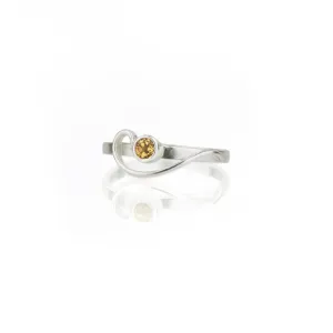 Arabesque Ring with Citrine