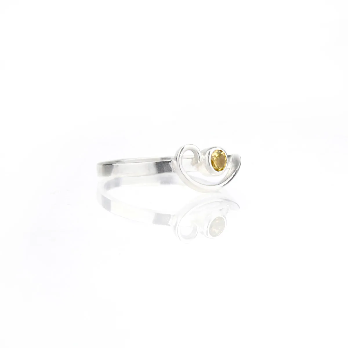 Arabesque Ring with Citrine
