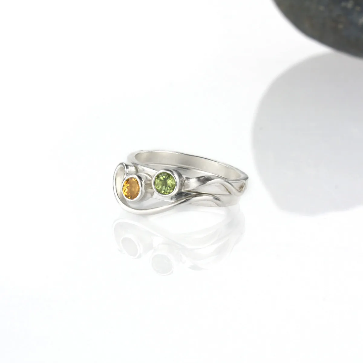 Arabesque Ring with Citrine