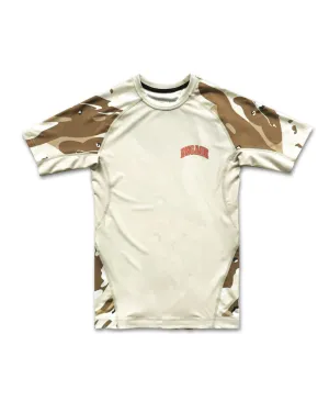 Arch Camo Short Sleeve Rash Guard