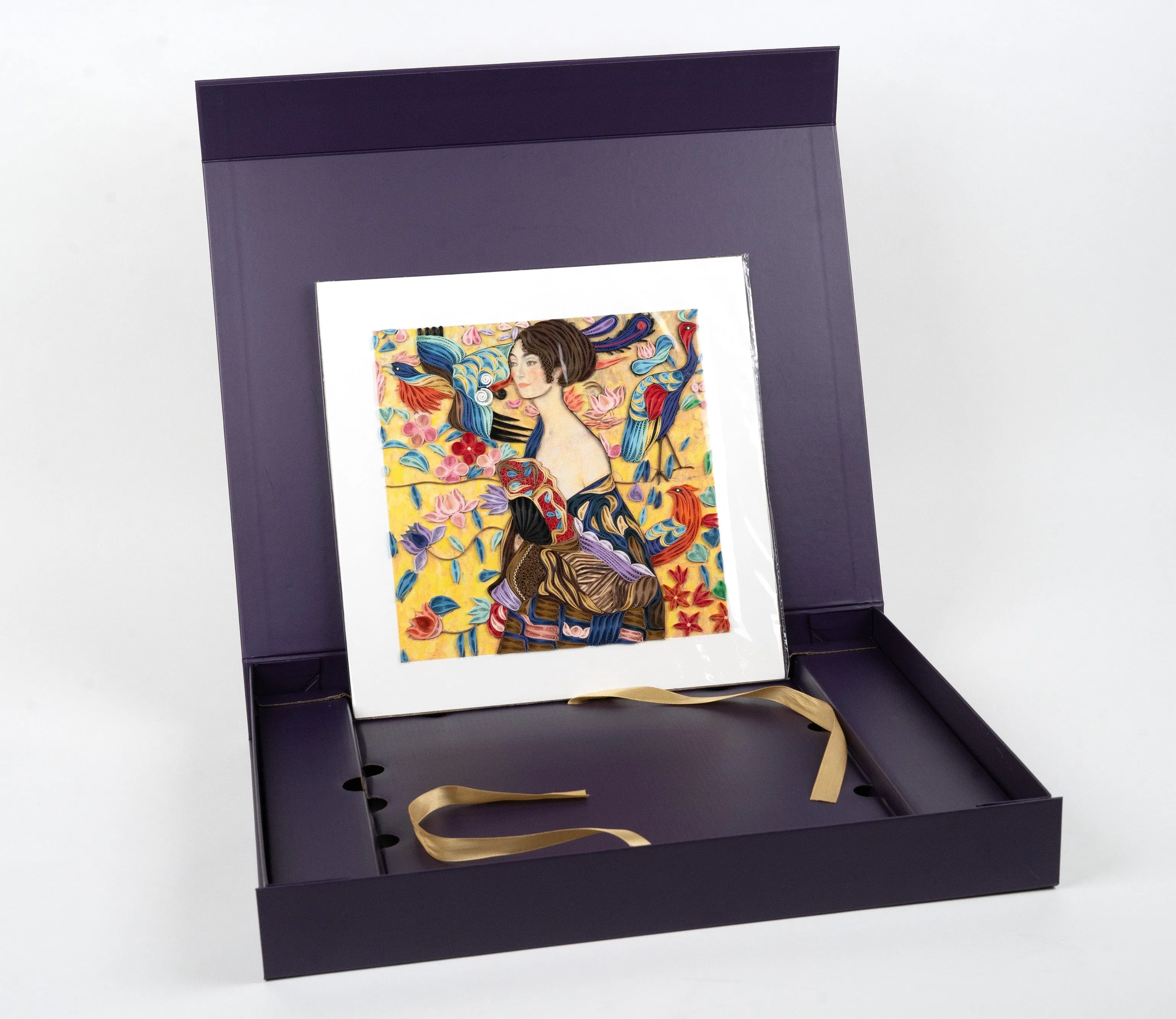 Art-Size Artist Series - Lady with Fan, Klimt