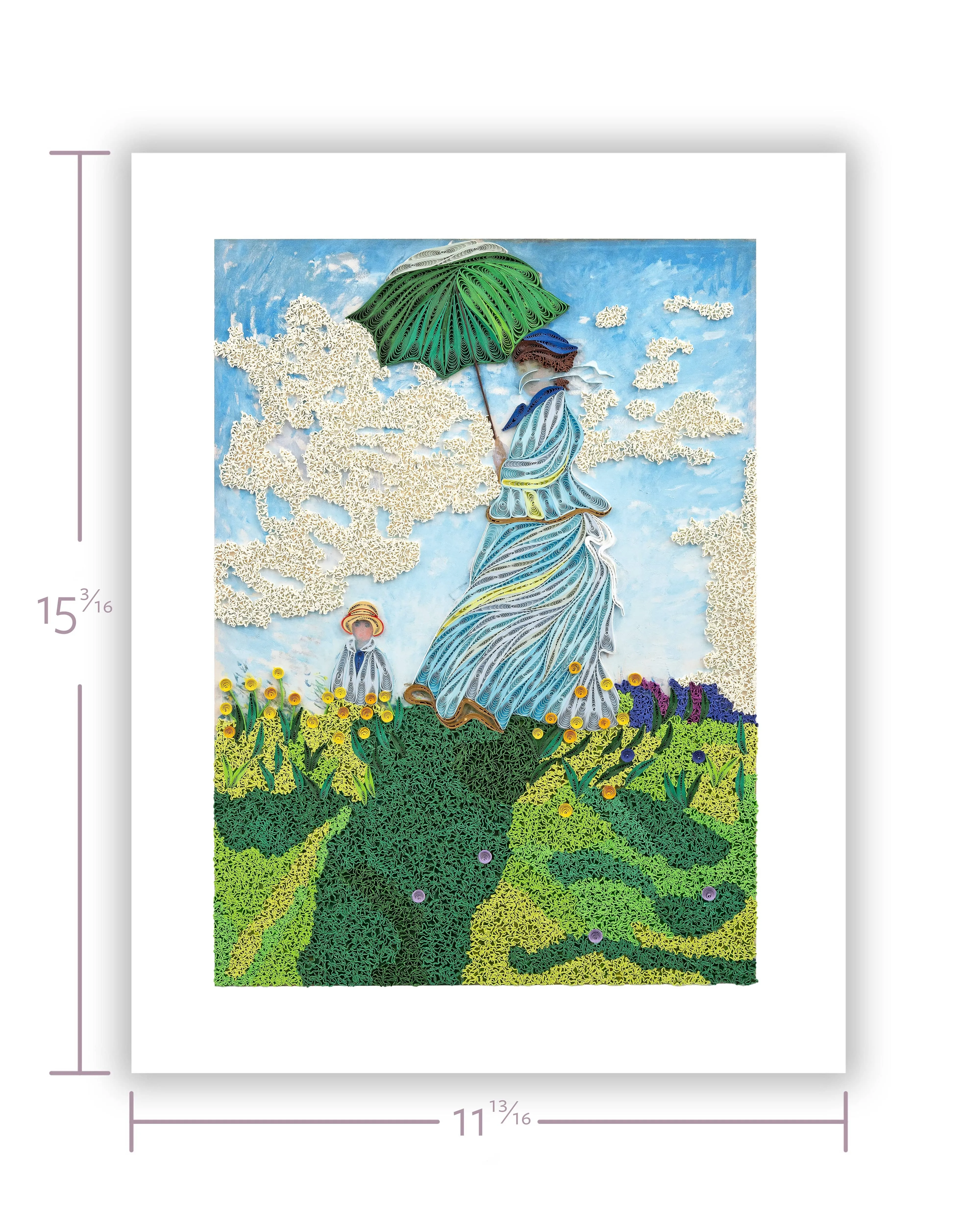 Art-Size Artist Series – Woman with a Parasol, Monet