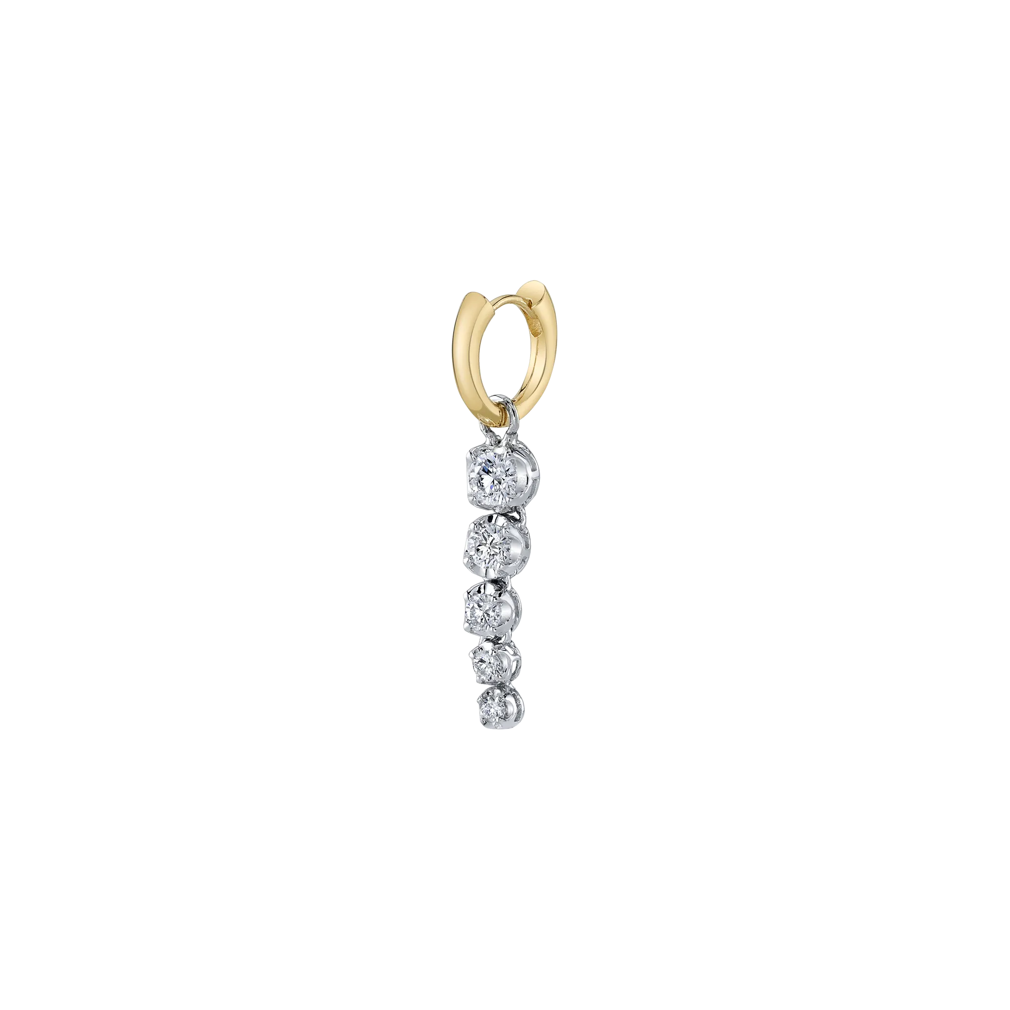 Ascending Diamonds Tennis Huggie