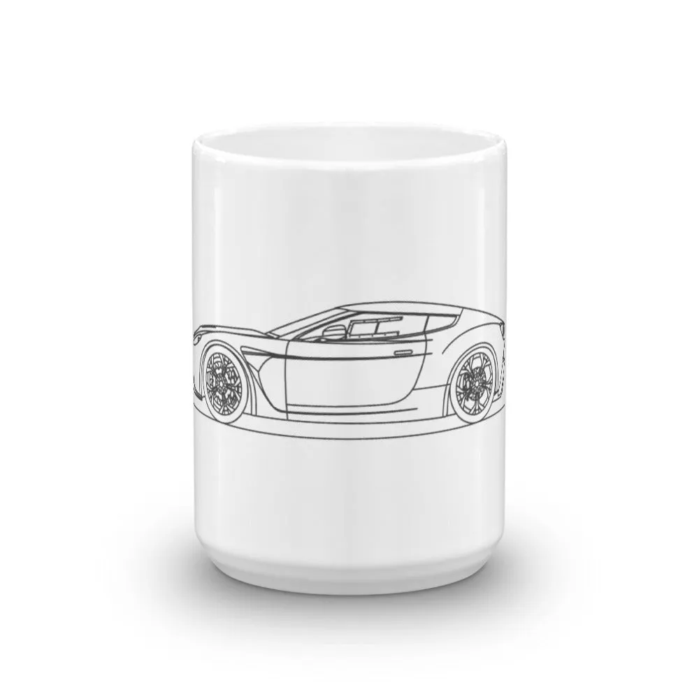 Aston Martin V12 Zagato Silhouette Mug