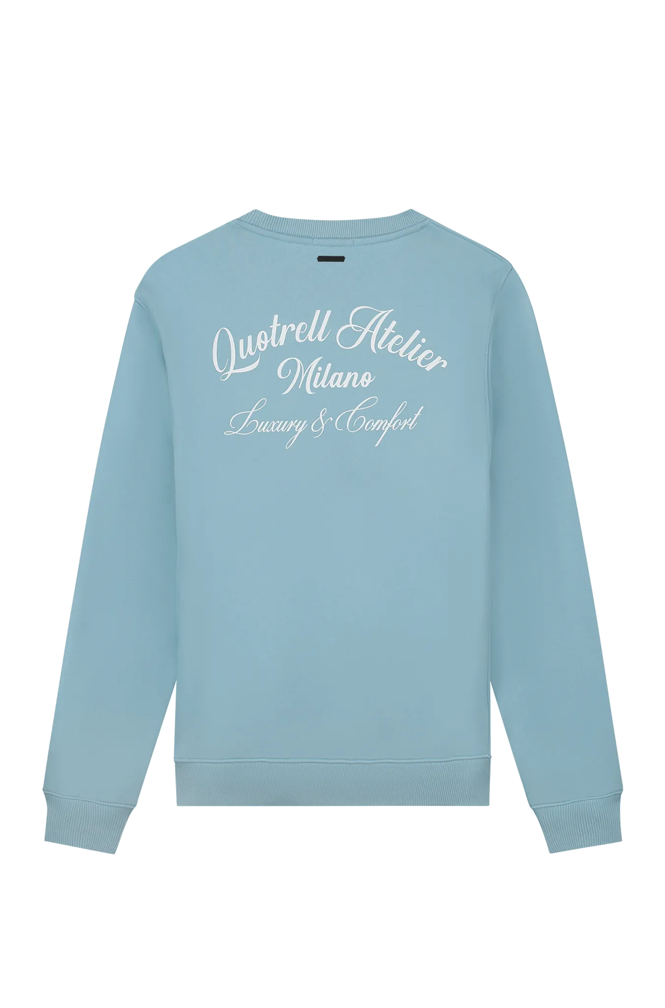 ATELIER MILANO CREWNECK | LIGHT BLUE/WHITE