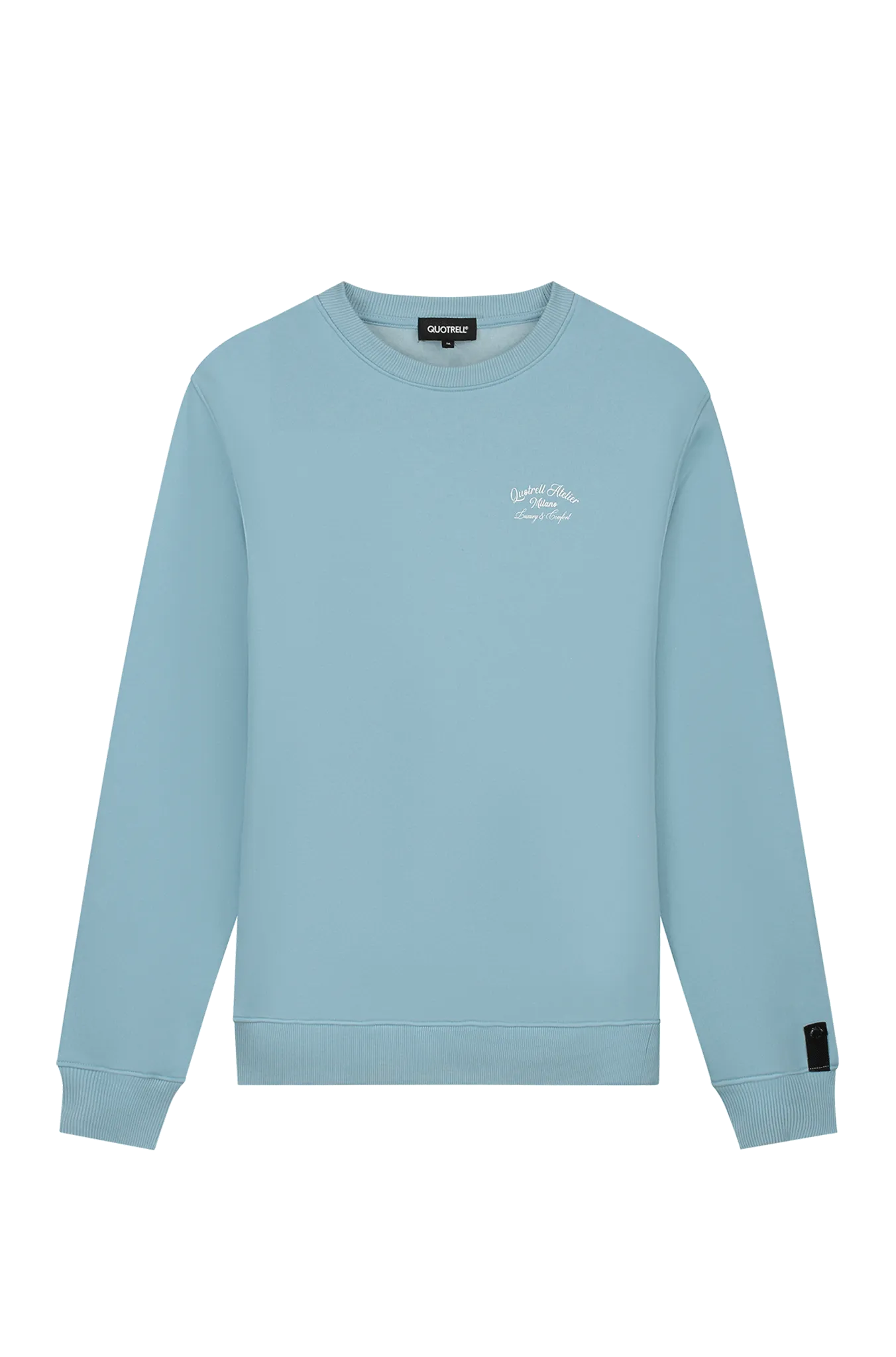 ATELIER MILANO CREWNECK | LIGHT BLUE/WHITE