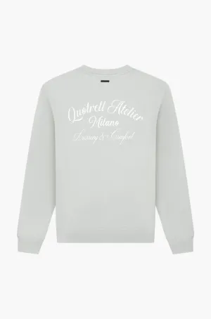 ATELIER MILANO CREWNECK | STONE/WHITE