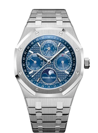Audemars Piguet - Royal Oak Perpetual Calendar White Ceramic Stainless Steel
