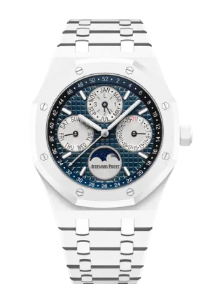 Audemars Piguet - Royal Oak Perpetual Calendar White Ceramic
