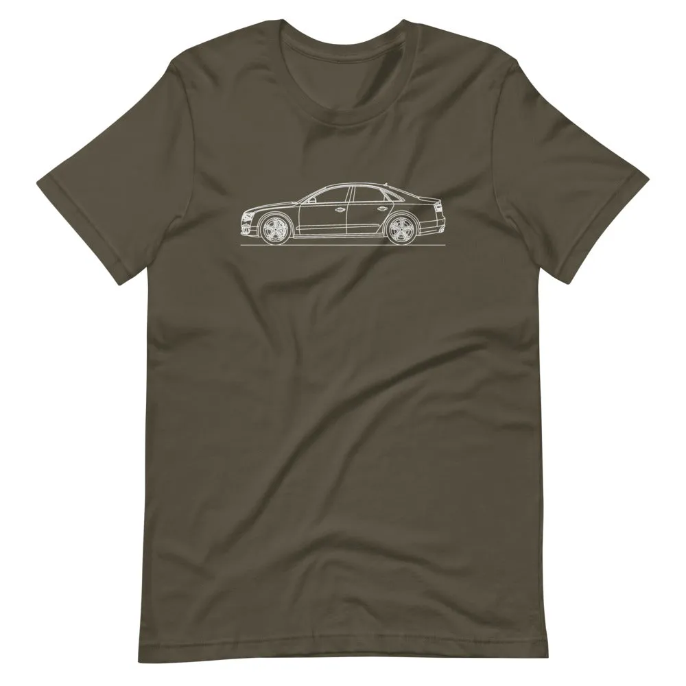 Audi D4 S8 silhouette T-shirt