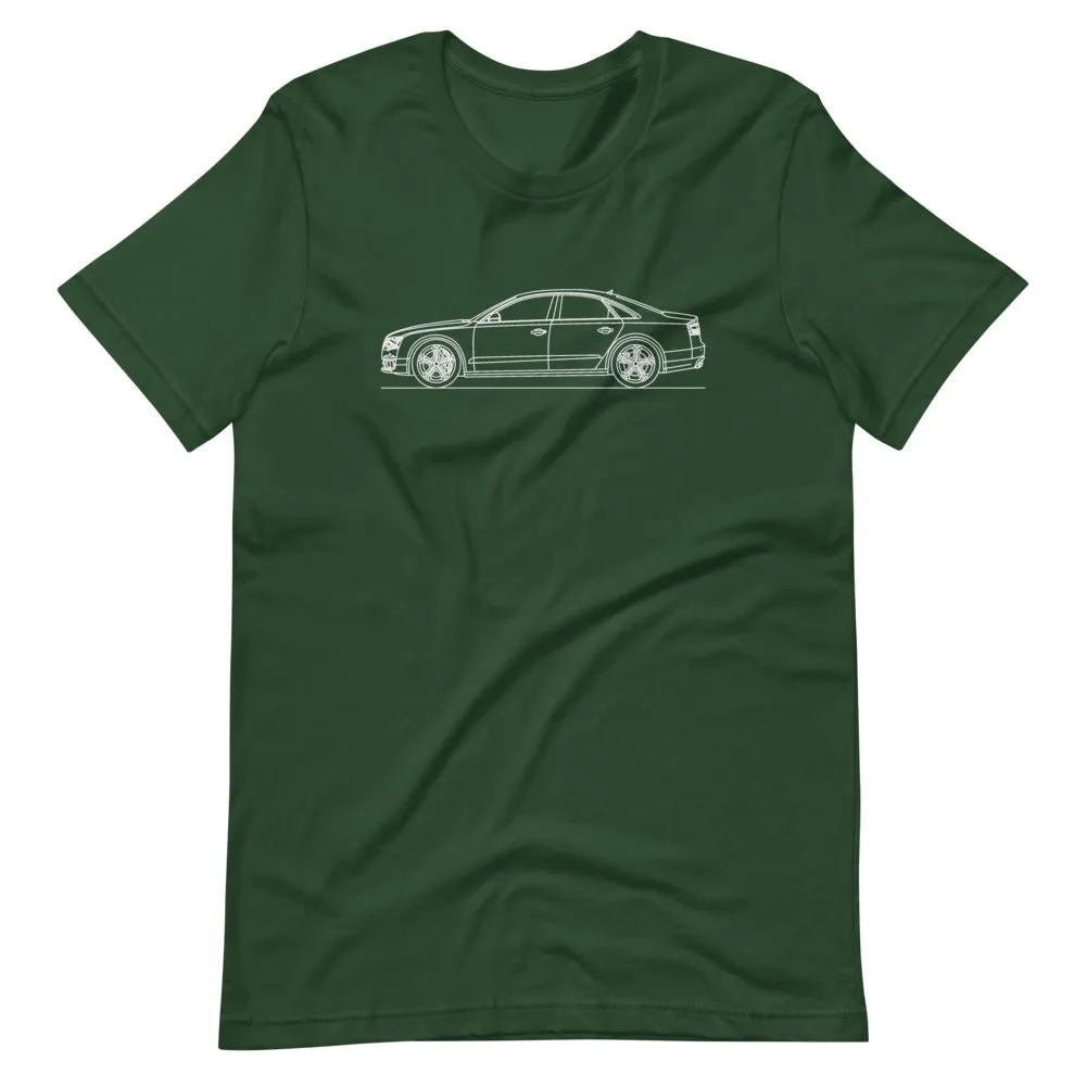 Audi D4 S8 silhouette T-shirt