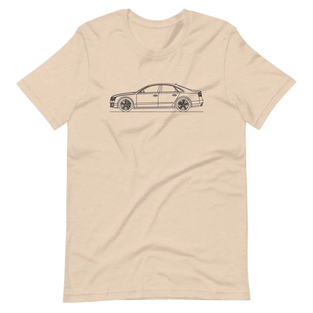 Audi D4 S8 silhouette T-shirt