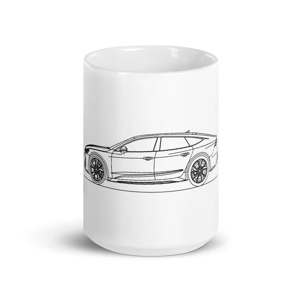 Audi RS7 Outline Mug