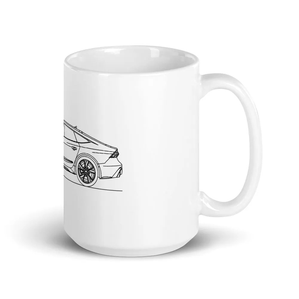 Audi RS7 Outline Mug