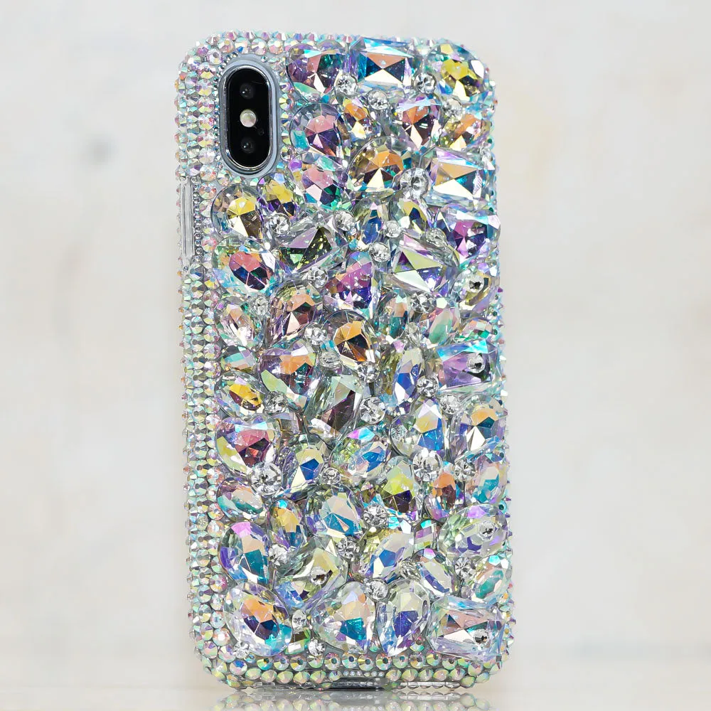 Aurora Borealis Crystals and Stones Design (Style 858)