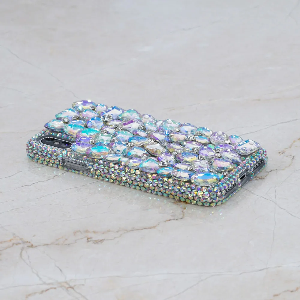 Aurora Borealis Crystals and Stones Design (Style 858)
