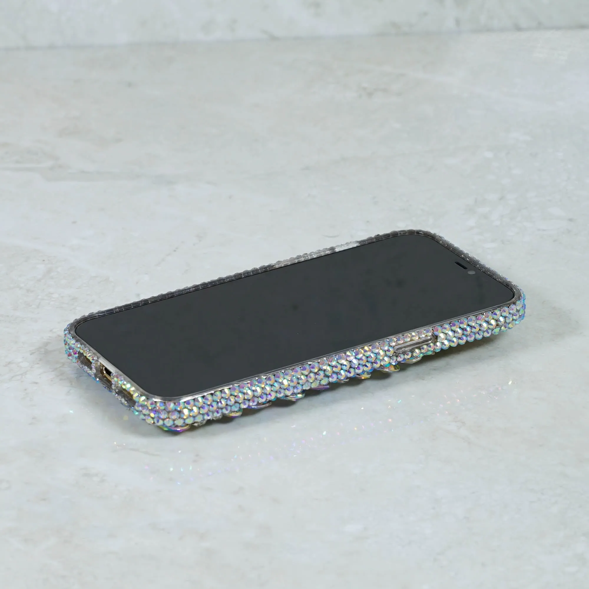 Aurora Borealis Crystals and Stones Design (Style 858)