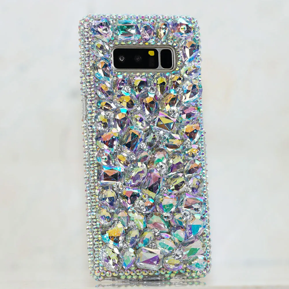 Aurora Borealis Crystals and Stones Design (Style 858)
