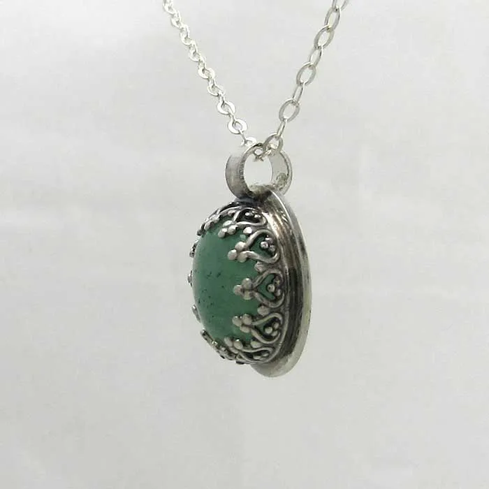 Aventurine Eye Pendant