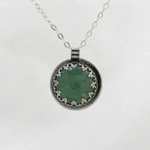 Aventurine Eye Pendant
