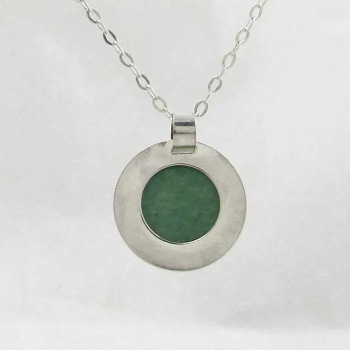 Aventurine Eye Pendant