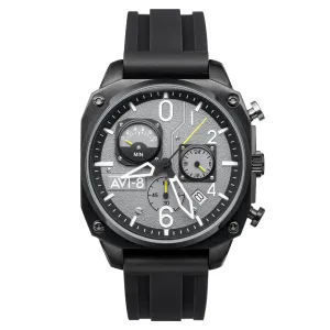 AVI-8 Hawker Hunter Retrograde Chronograph Tactical Black Men's watch