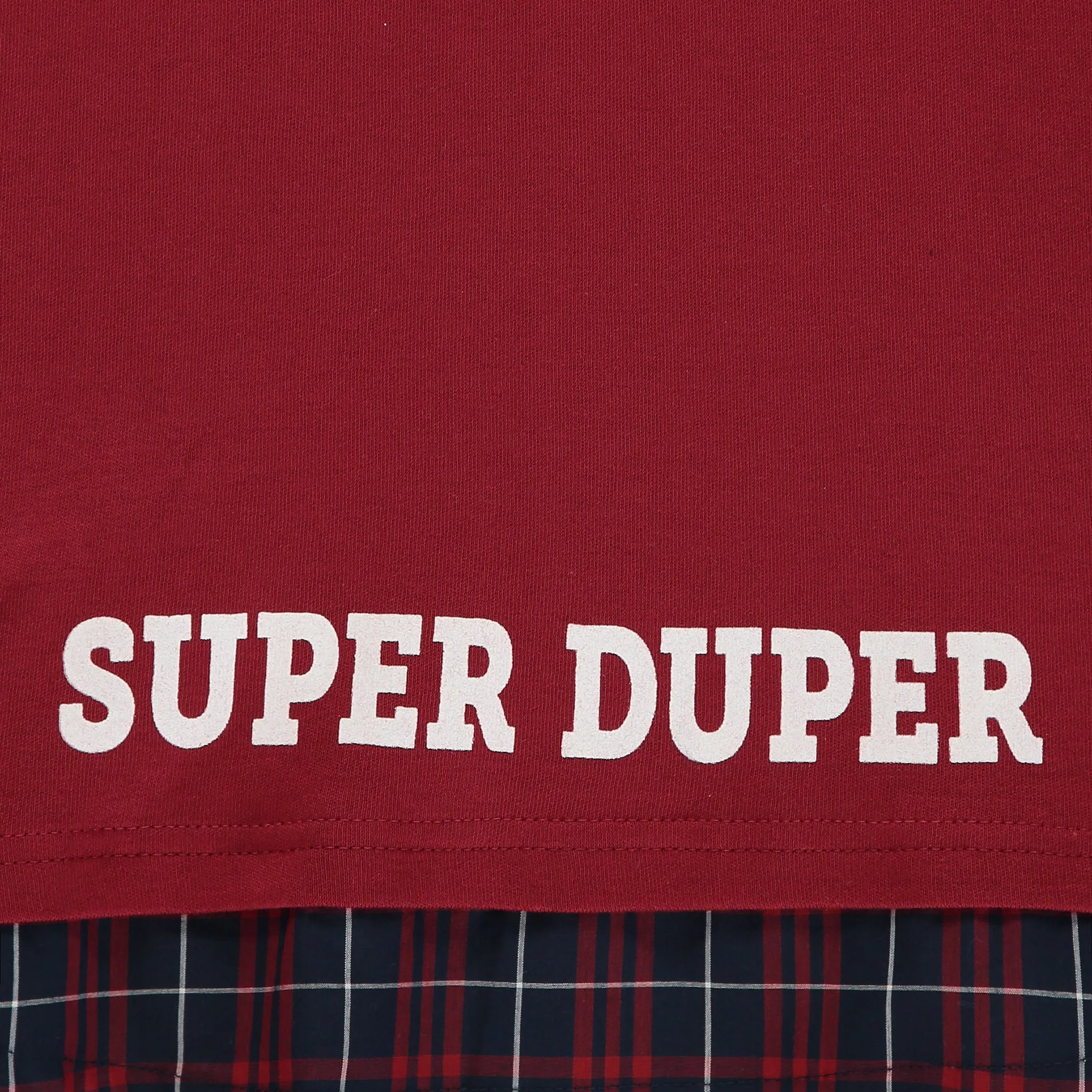 Baby Boys Burgundy Cotton Top