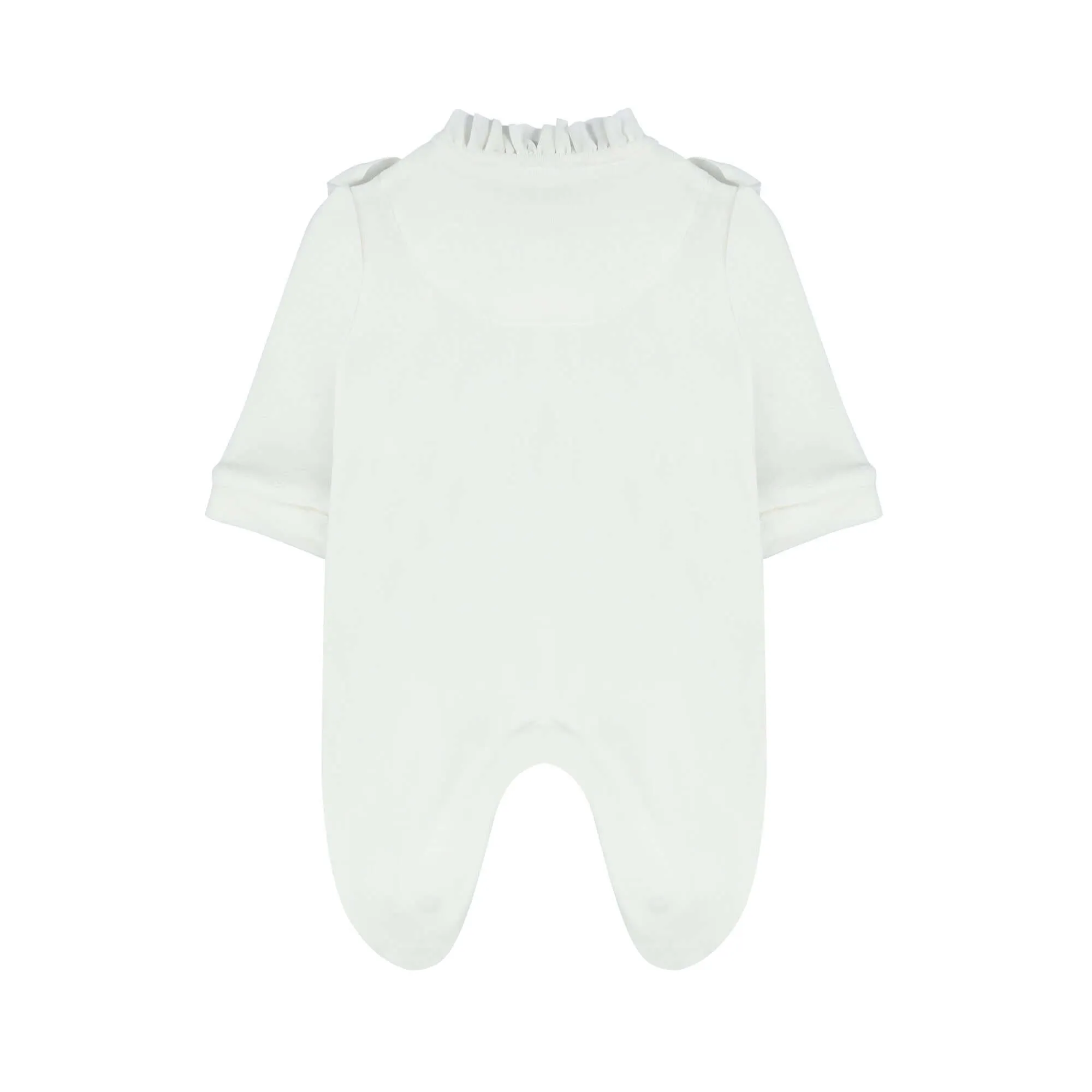 Baby Girls Off White Babygrow