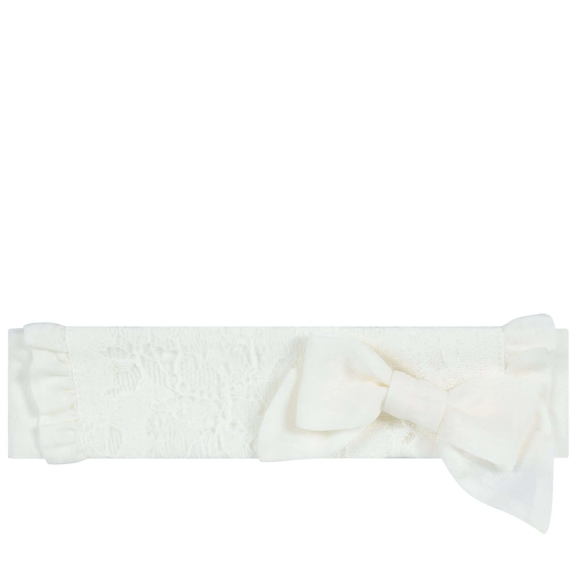 Baby Girls Off White Babygrow
