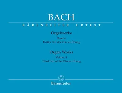 BACH - ORGAN WORKS VOL 4 URTEXT