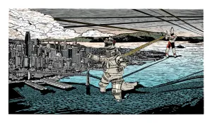 Back in the Bay Digital Print