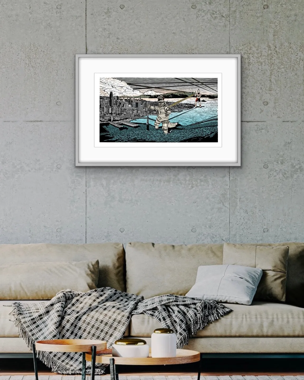 Back in the Bay Digital Print