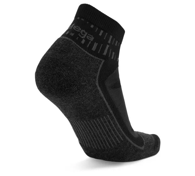 Balega Blister Resist Quarter, Grey/Black