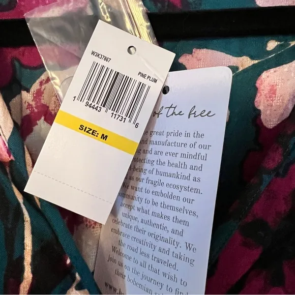Band of the Free Floral Wrap Dress