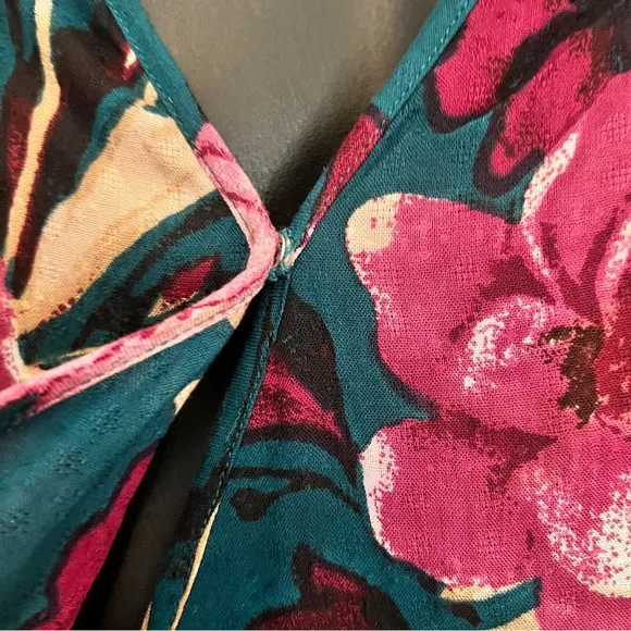 Band of the Free Floral Wrap Dress