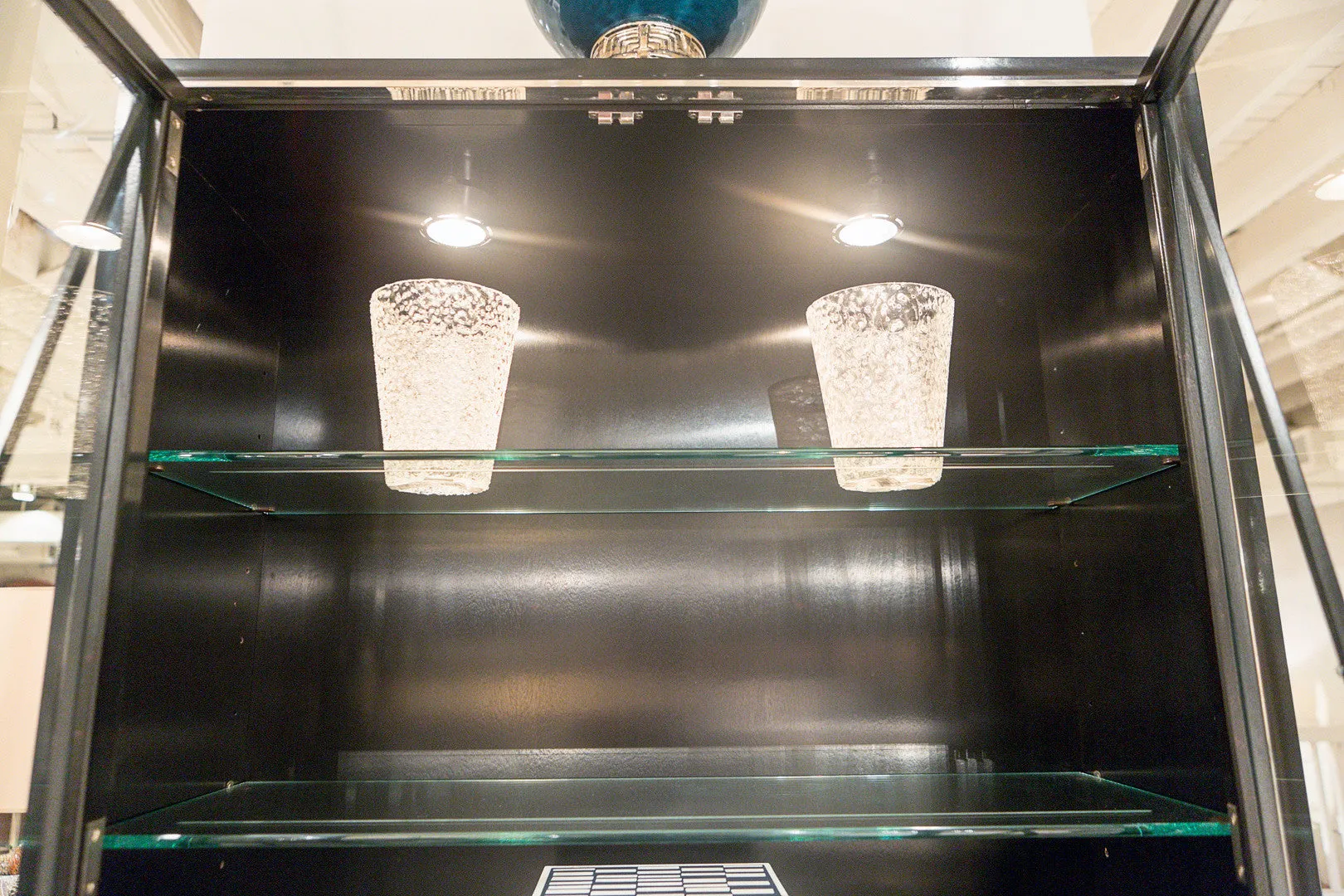 Barbara Barry Glass Front Cabinet- Baker Furniture