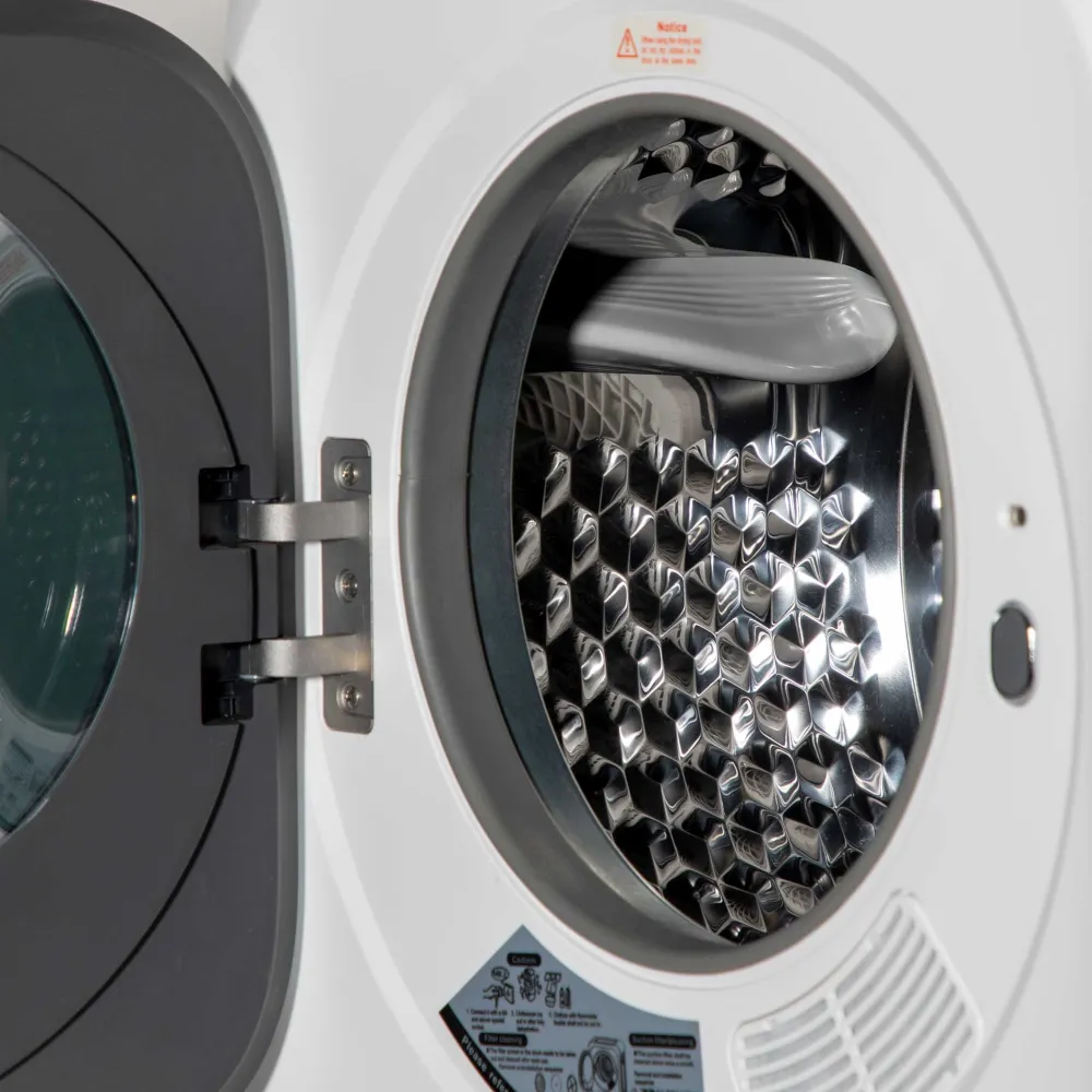 Baridi 2.5kg Small Tumble Dryer with Mechanical Controls - White - A