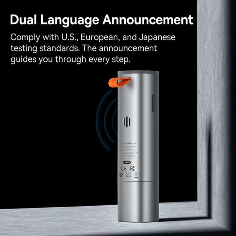 Baseus Alcohol Tester Professional Breathalyzer Alcotest With LED Display Dual Mode Switch