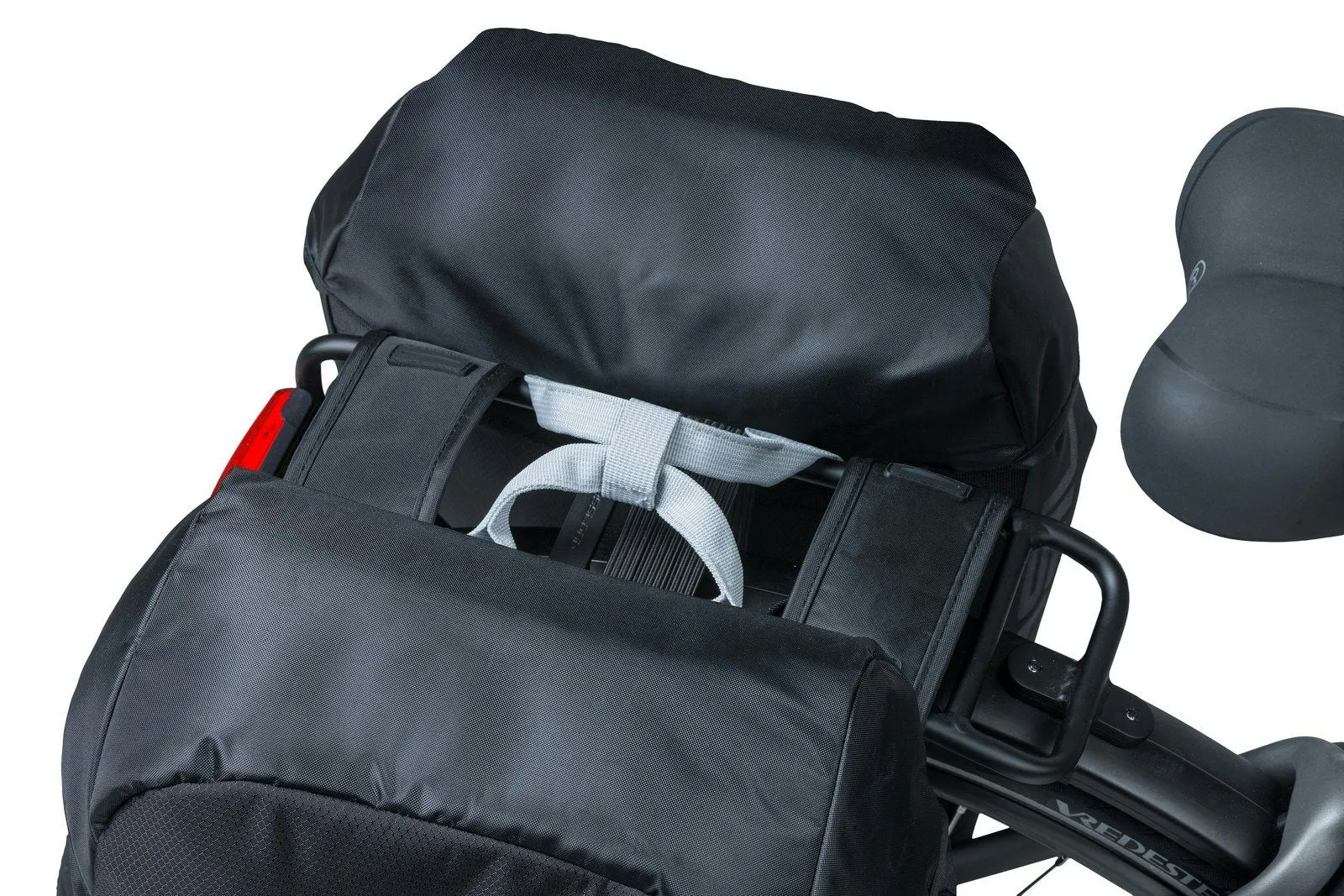Basil Miles Double Bag 34L Black Lime
